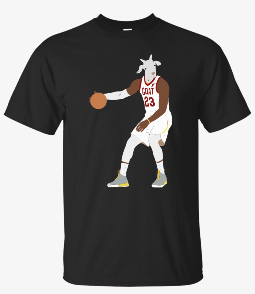 Lebron James Goat Shirt G200 Gildan - Lebron Goat, transparent png