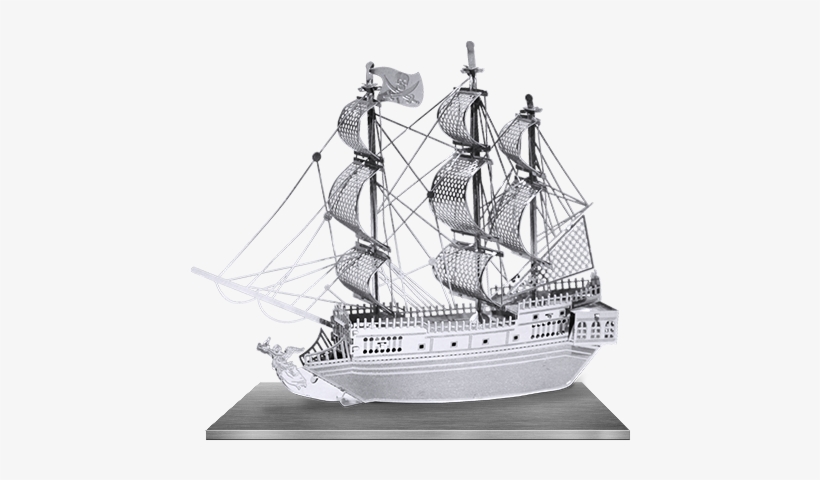 Picture Of Black Pearl Pirate Ship - Metal Earth Models Black Pearl, transparent png