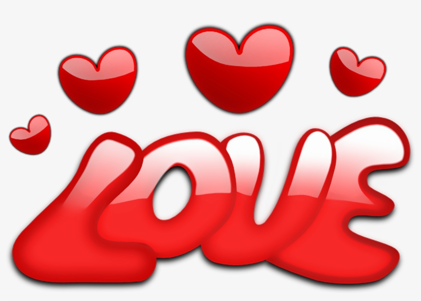 Love Graffiti Text And Heart Clipart - Love Hearts Throw Blanket, transparent png