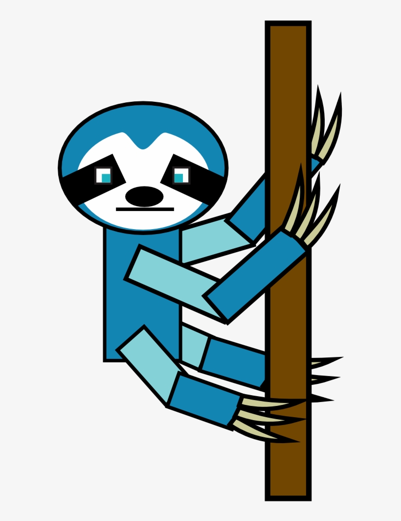 Sloth, transparent png