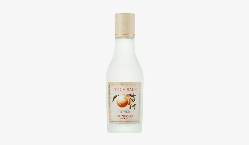 Peach Sake Toner - Glass Bottle, transparent png