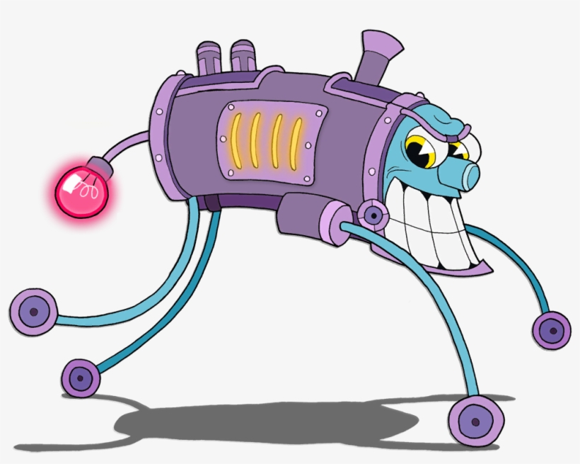 Headtrain - Head Of The Train Cuphead, transparent png