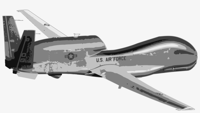 This Free Icons Png Design Of Global Hawk Uav Drone, transparent png