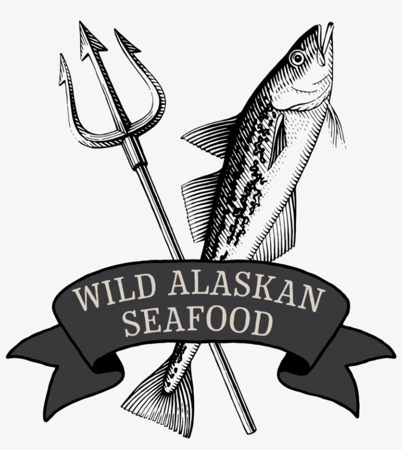 Fork N Fin Social Media Logos V1-02 - Sturgeon, transparent png