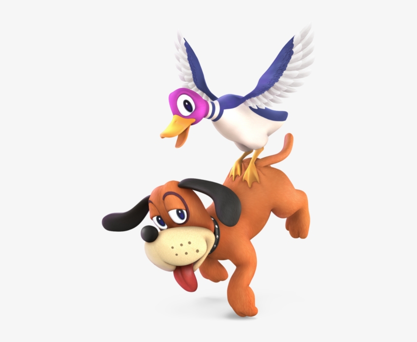 View Samegoogleiqdbsaucenao 600px-duck Hunt Ssbu , - Duck Hunt Smash Bros Ultimate, transparent png