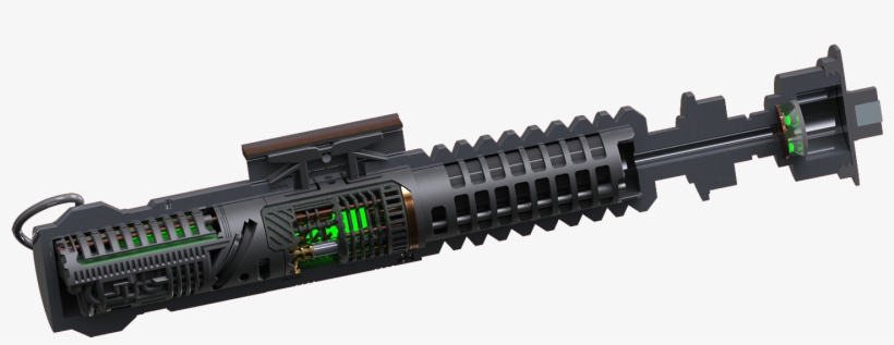 Enhance Your Lightsaber Building Experience - 3d Printed Lightsaber With Electronics, transparent png