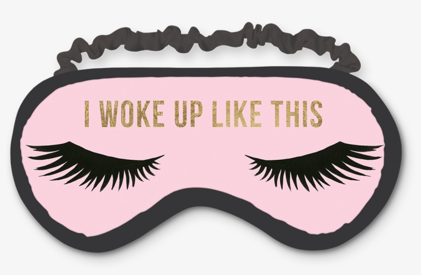 Lashes Woke Up Eyemask - Eye Mask With Lashes, transparent png