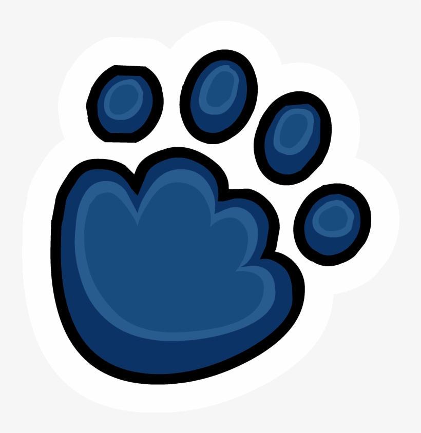 Polarpaw - Polar Paw Print Club Penguin, transparent png