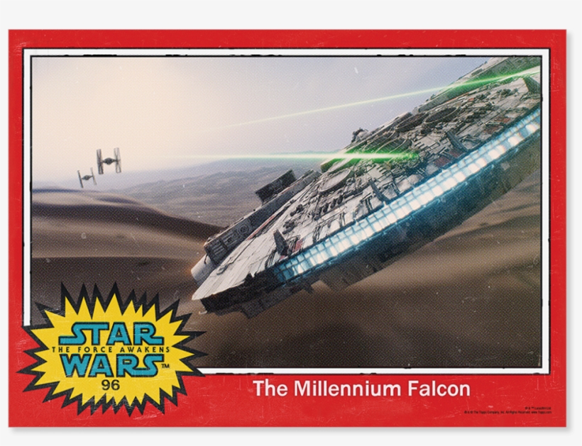 Millenium Falcon - Star Wars: The Force Awakens, transparent png