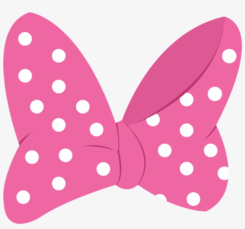Minnie Mouse Clipart, Minnie Bow, Girl Birthday, Birthday - Minnie Mouse Pink Ribbon, transparent png