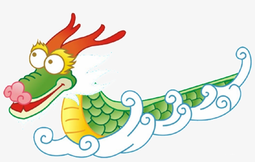 Banner Library Stock Dragon Boat Cartoon High Definition 划 龍舟