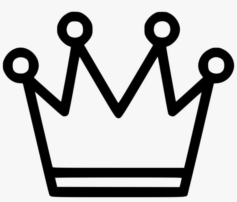 Vector Black And White Download Chess Game Playing - Crown Queen Icon Png, transparent png
