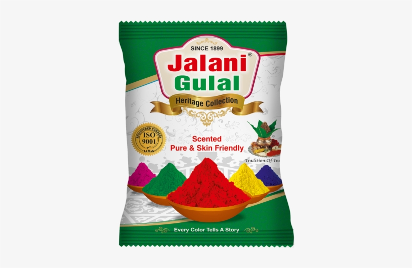 Green Colour Holi Gulal 100 Gram - Gulal, transparent png