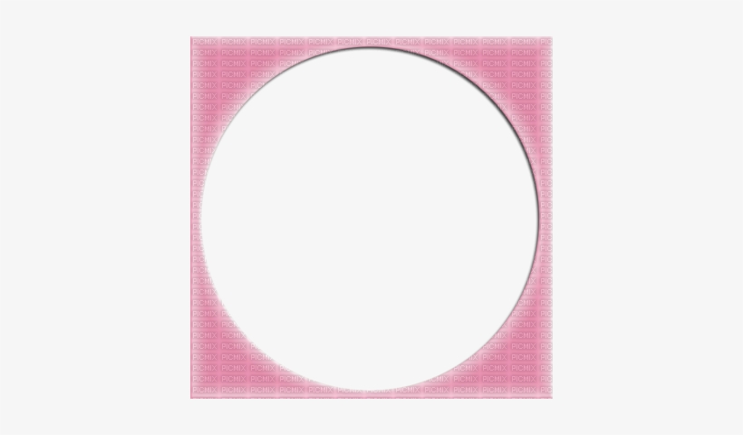 Light Pink Circle Frame - Circle, transparent png