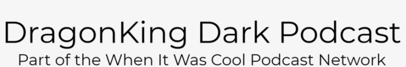 Dragonking Dark Podcast Logo Black - Black-and-white, transparent png