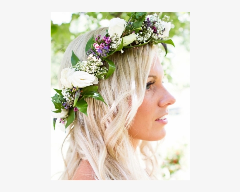 This Is Also A Look That Your Bridesmaids Can Adorn - Kiaras Con Flores Naturales, transparent png