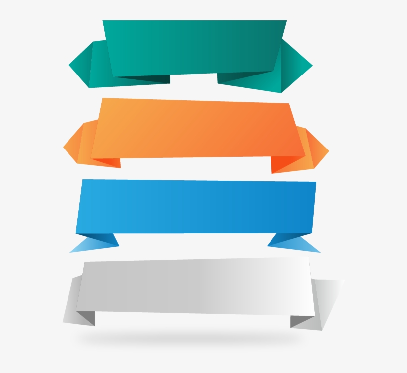 Paper Banner Ribbon - Banner Ribbon Png, transparent png