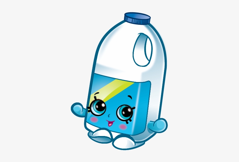 Smoothie Clipart Shopkins - Melissa Milk Shopkin, transparent png