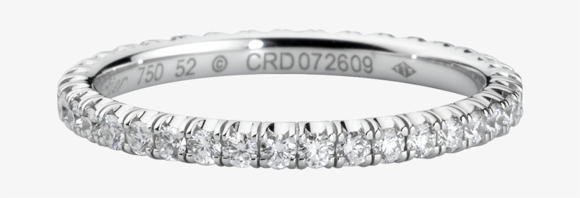 B4077900 0 Cartier Wedding Bands Rings - Fedi Nuziali Oro Bianco E Diamanti, transparent png