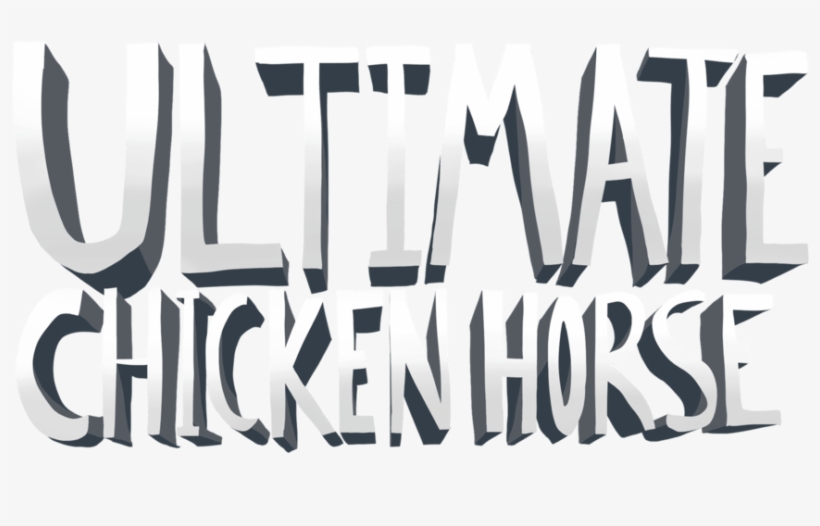 Ultimate Chicken Horse Jumps Onto Playstation 4, Xbox - Ultimate Chicken Horse Logo, transparent png