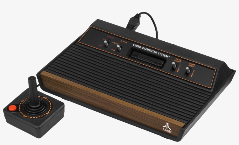 Atari 2600 Wood 4sw Set - Atari 2600, transparent png