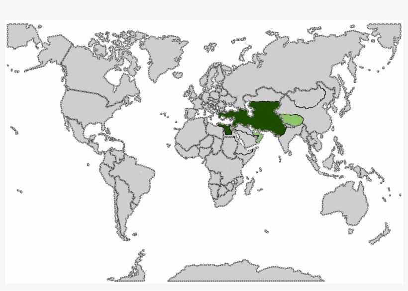 Achaemenid Empire On Map - Medc And Ledc Countries, transparent png