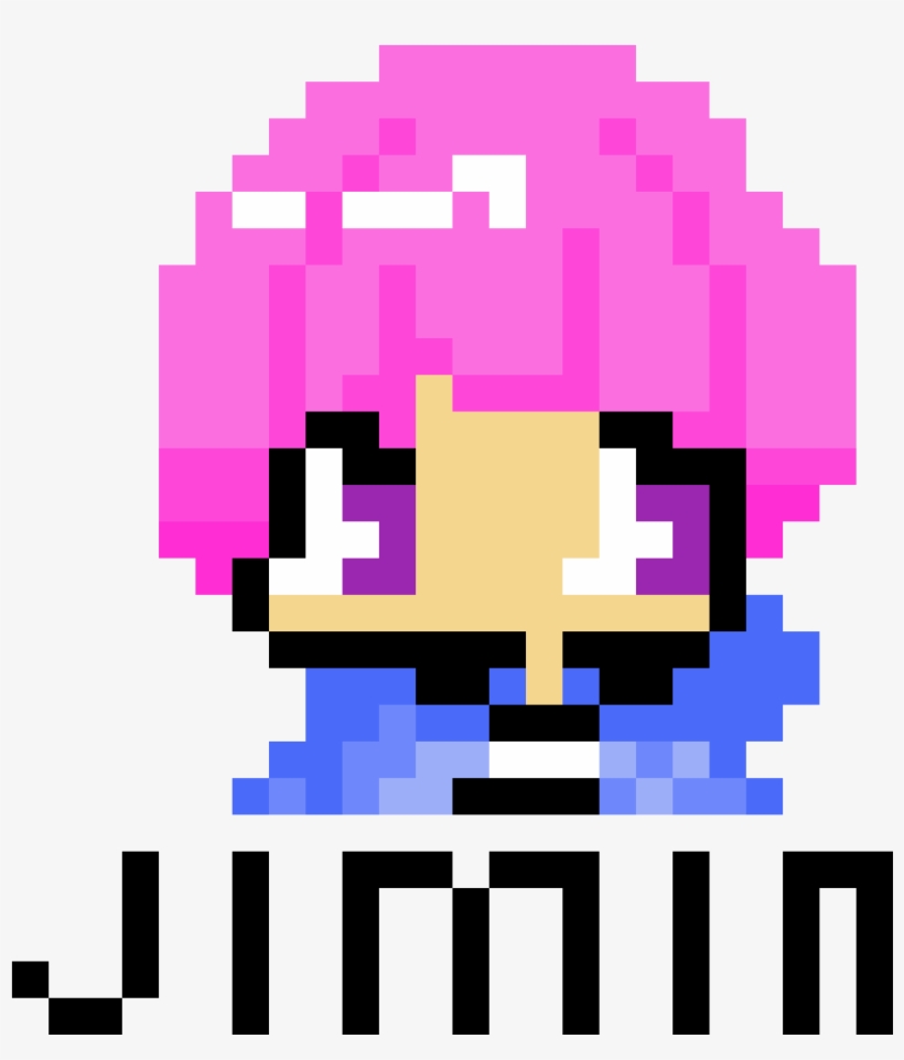 Jimin From Bts - Bts Chibi Pixel, transparent png