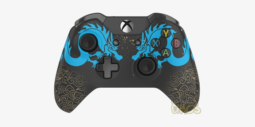 Hanzo - Custom Purple Xbox One Controller, transparent png