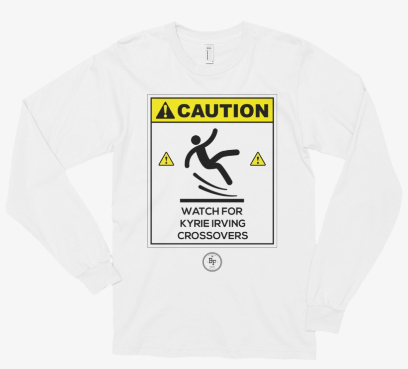 Watch For Kyrie Crossover Printfile Front Mockup Flat - Do Not Touch Persons Working On This Equipment - 14", transparent png