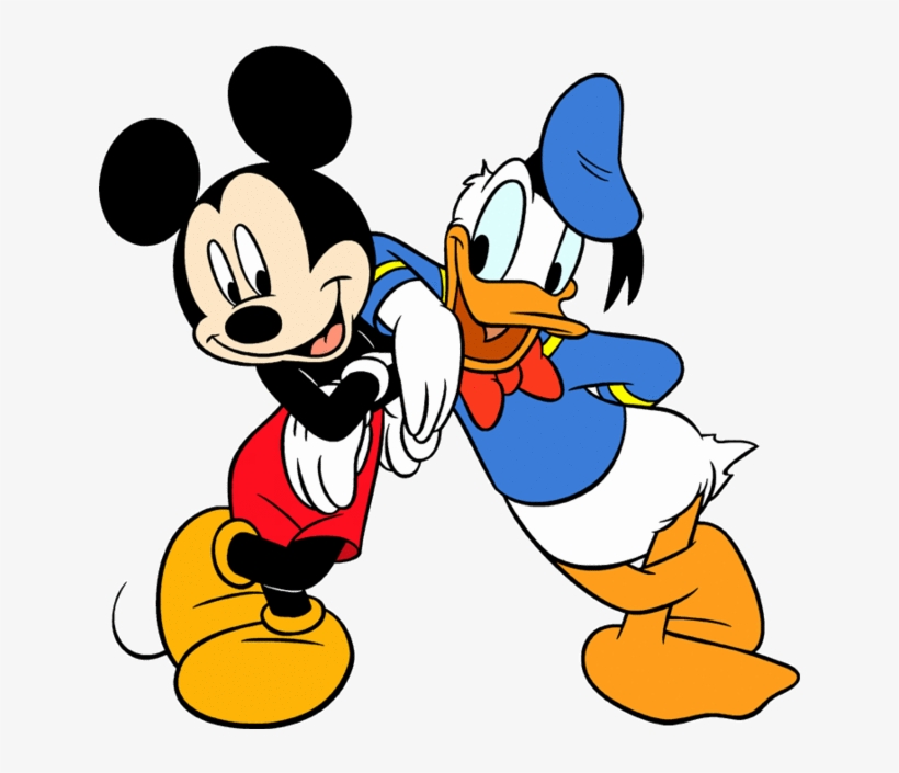 Mickey Mouse Clip Art Png - Mickey Mouse And Donald Duck, transparent png