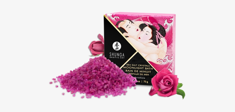 Moonlight Bath Salts In Rose Petals - Body Slide Exotic Fruits, transparent png