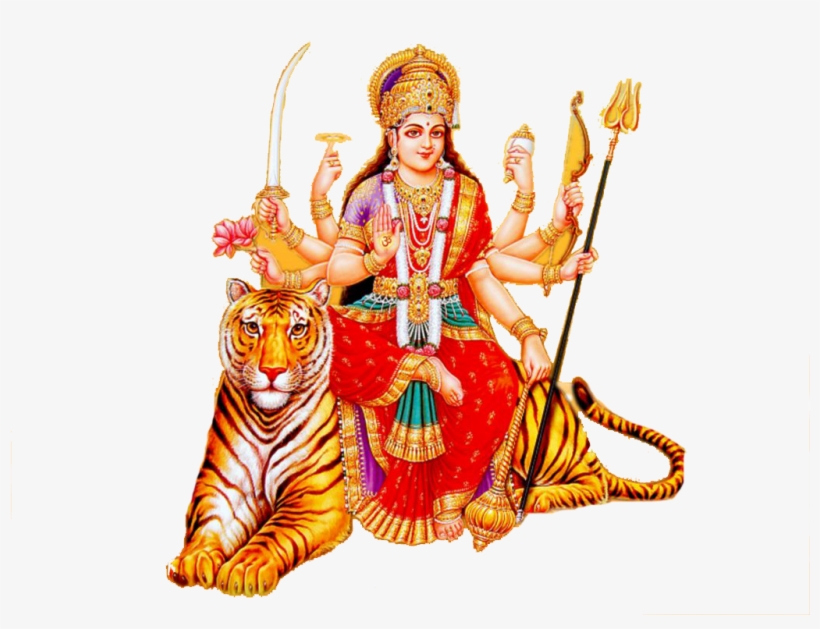 Free Download Highres Durga Devi Images Png Files Pinterest - Ambe Maa Png, transparent png