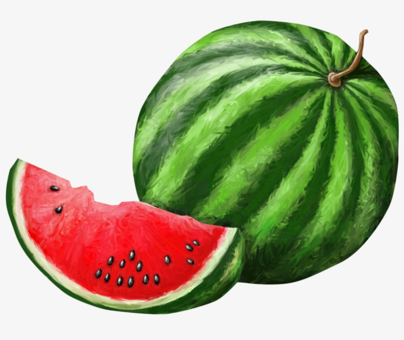Watermelon Png Background - Fruit, transparent png