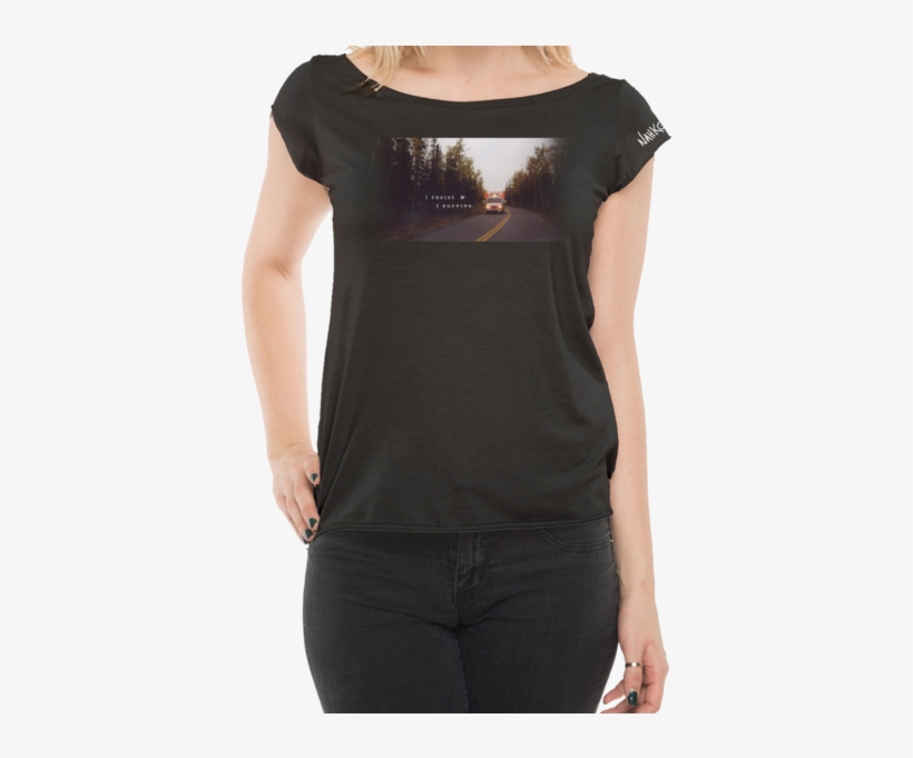 Women's Premium Rocker T-shirt - T-shirt, transparent png