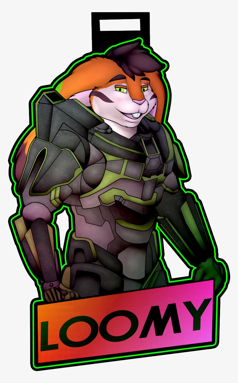 Master Chief Loomy - Cartoon, transparent png