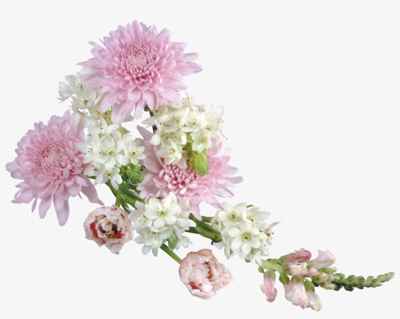 Transparent Soft Flower Arrangement Clipart - Transparent Images Of Flowers, transparent png