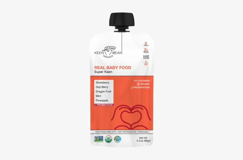 Keen Bean Super Mockup Front, transparent png