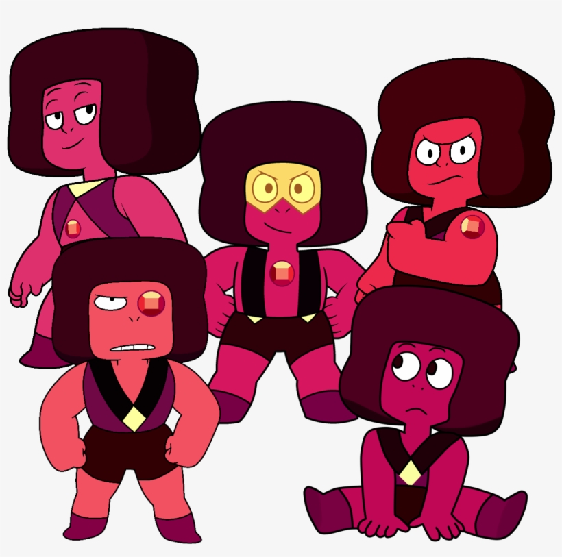 Ruby Platoon - Steven Universe All The Rubys, transparent png