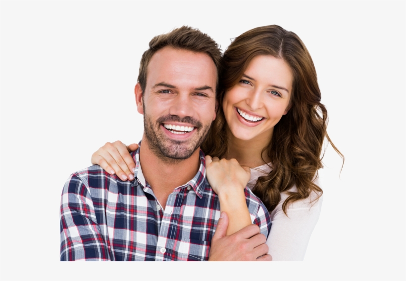 Couple Smiling New - Casal Jovem E Feliz Png, transparent png