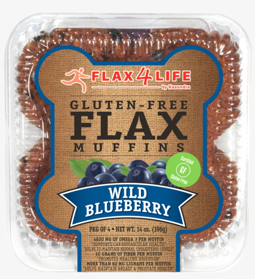 Wild Blueberry Muffins - Flax4life Muffins, Flax, Wild Blueberry By Flax4life, transparent png