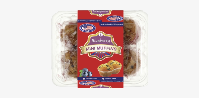 View More - American Muffin Gluten Free Blueberry Mini Muffins, transparent png