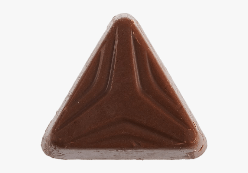 Unwrapped Noisette Triangle - Ganache, transparent png