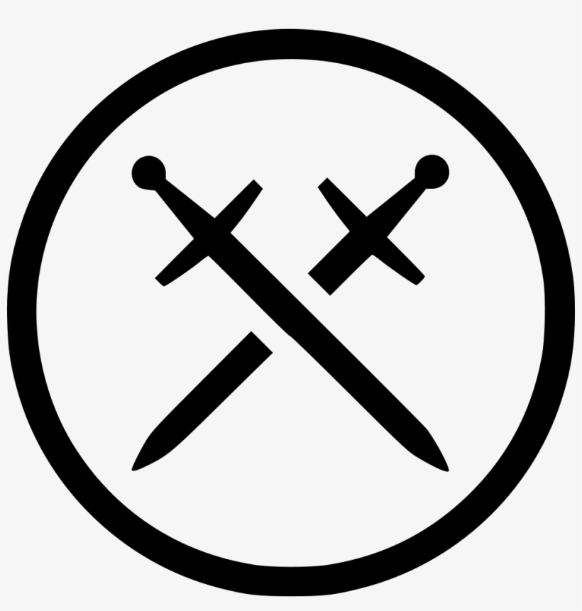 Sword Blade Round Knight, transparent png