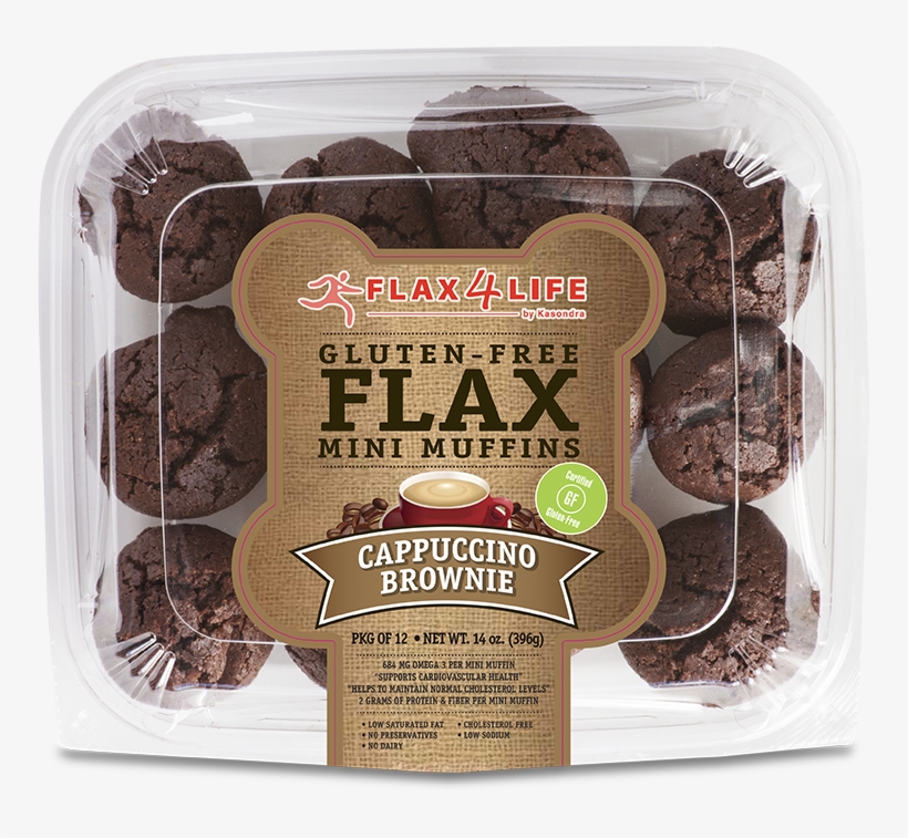 Cappuccino Brownies - Flax 4 Life Chocolate Brownie, transparent png