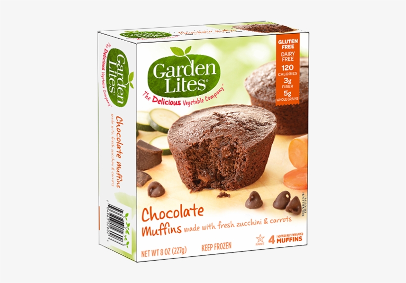 Garden Lites Chocolate Muffins, transparent png