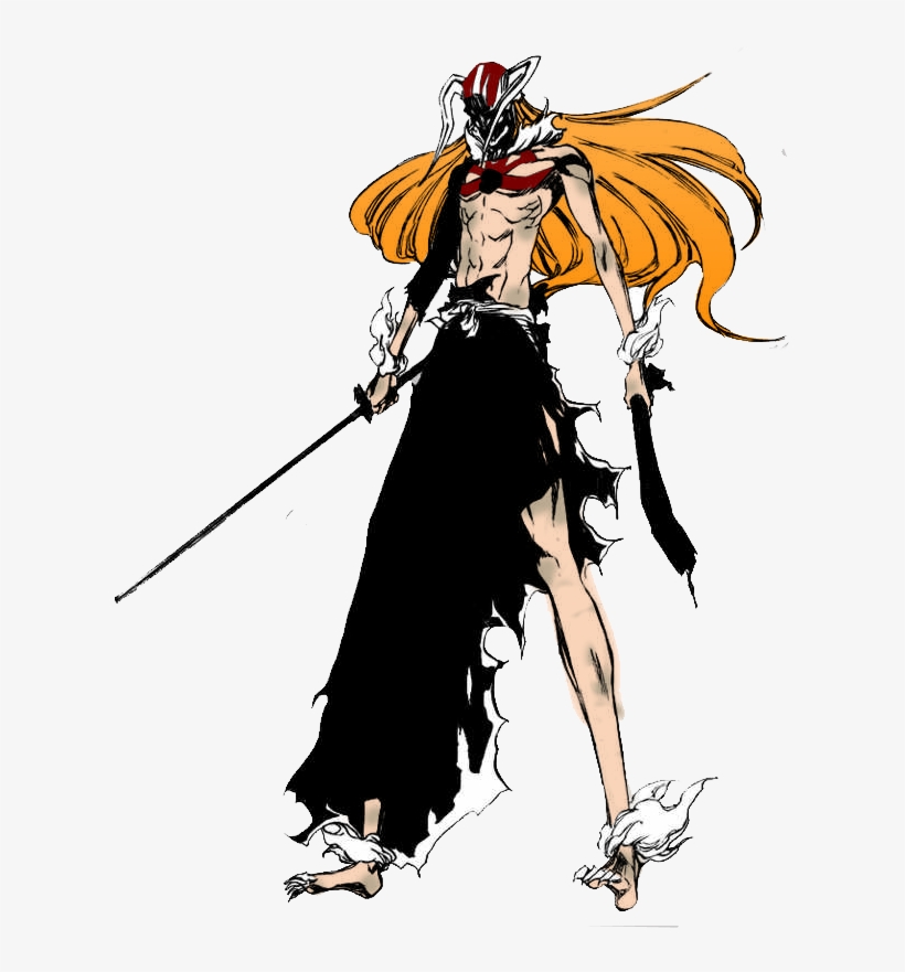 Hollow Ichigo Color By Lordofdarknesssss On Deviantart - 611x801 PNG ...