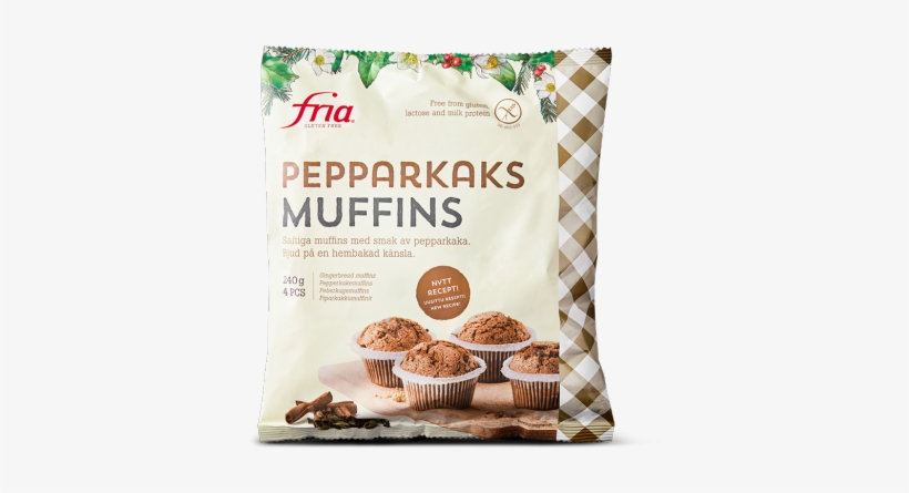 Fria Gingerbread Muffins - Fria+brod+ab Fria Apple Muffins, transparent png