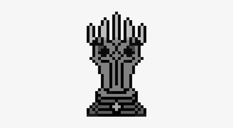 Sauron, The Hobbit - Lord Of The Rings Piexl Art, transparent png