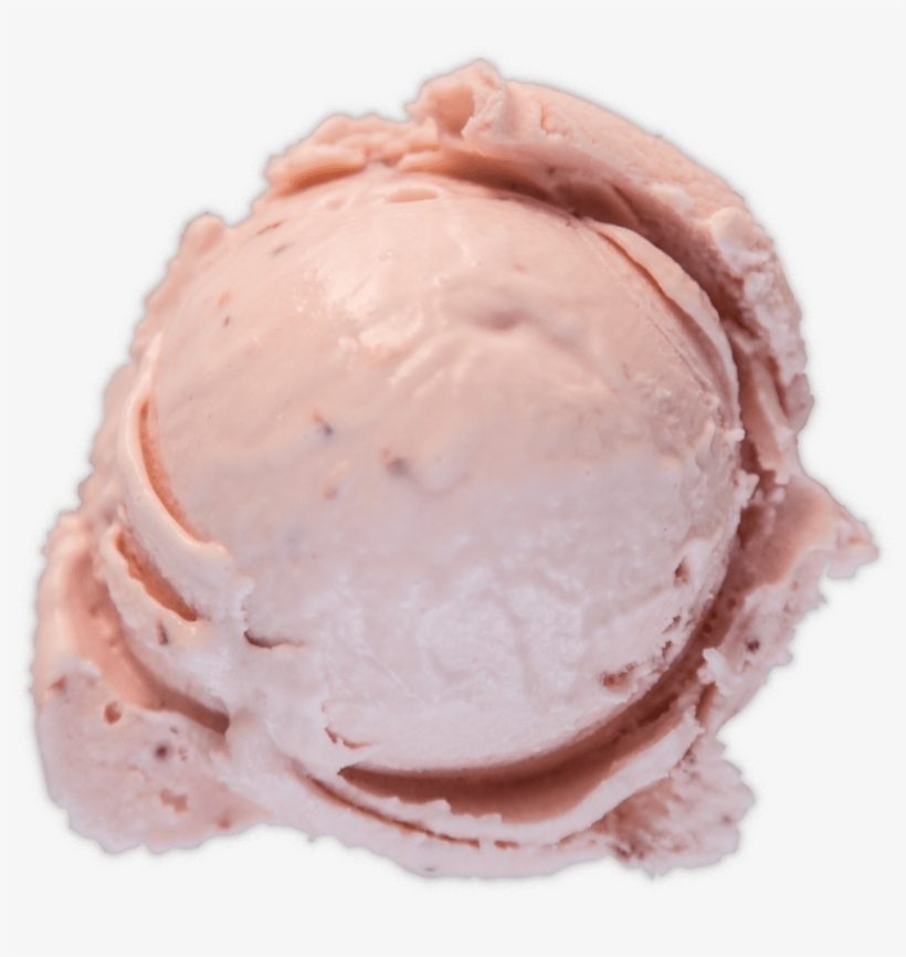 Strawberry - Strawberry Ice Cream Flavors Png, transparent png