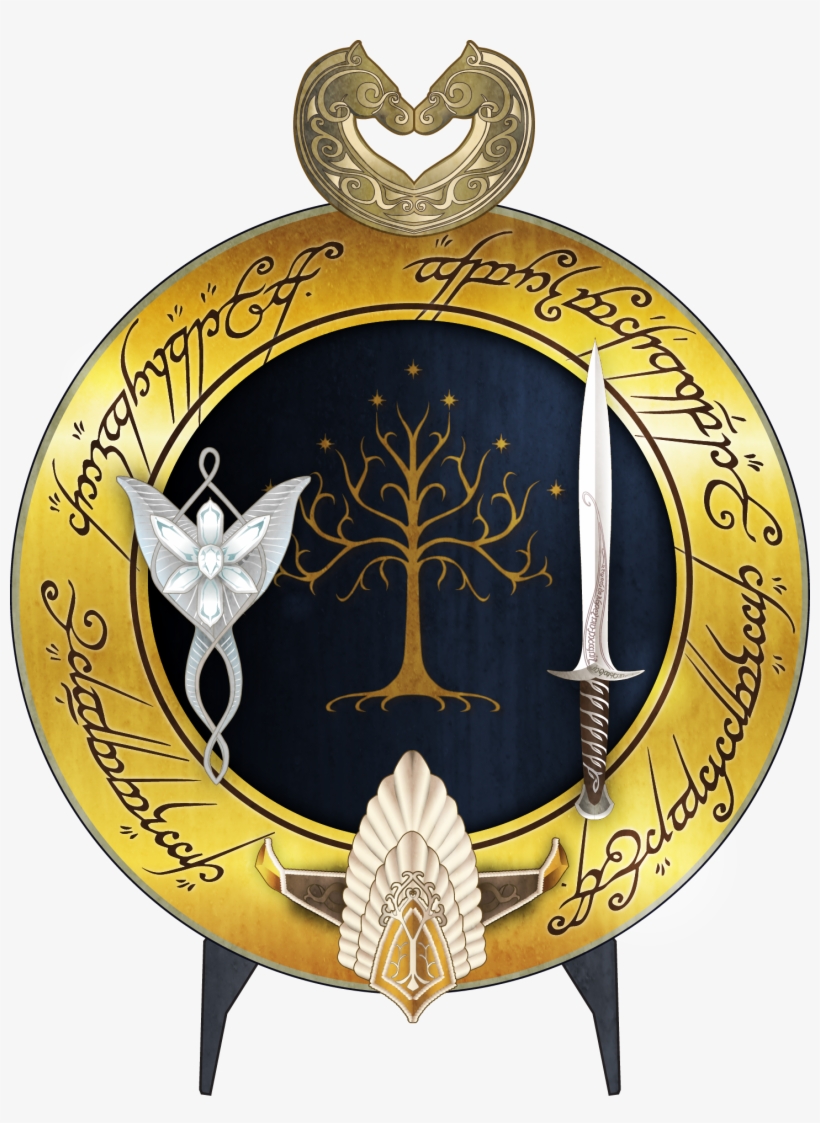 The One Ring Side - Lord Of The Rings And The Hobbit Necklace, transparent png
